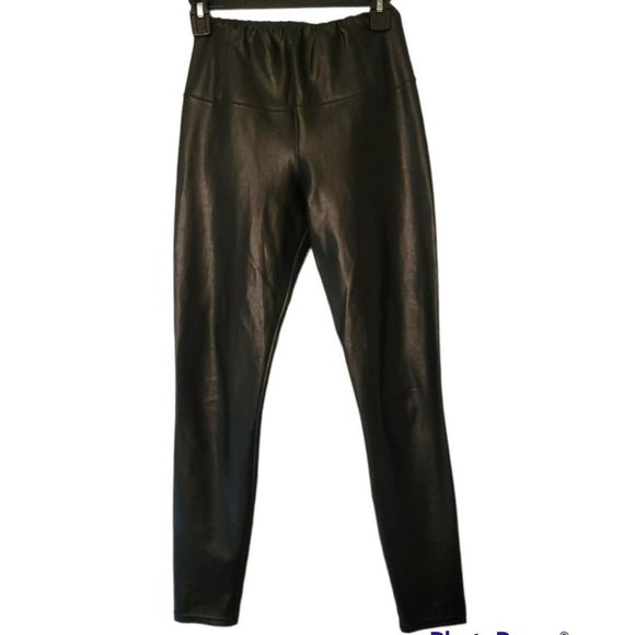 Aritzia Wilfred Free Black Daria Pant High-waisted Vegan Leather leggings XS - Picture 5 of 12